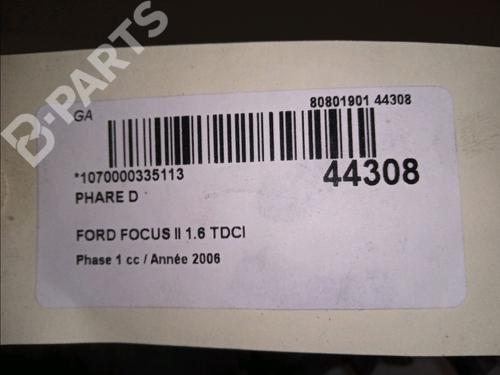 Right headlight FORD FOCUS II (DA_, HCP, DP) 1.8 TDCi | BP10107912C29 