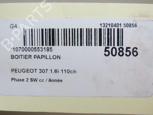 Throttle body PEUGEOT 307 SW (3H) 1.6 16V | BP23171444M82 