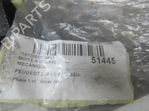 Gearbox PEUGEOT 208 I (CA_, CC_) 1.6 HDi | BP28829409M3