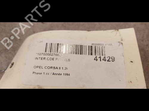 Used Headlight switch OPEL CORSA B (S93) 1.2 i (F08, F68, M68) (45 hp) 9613596