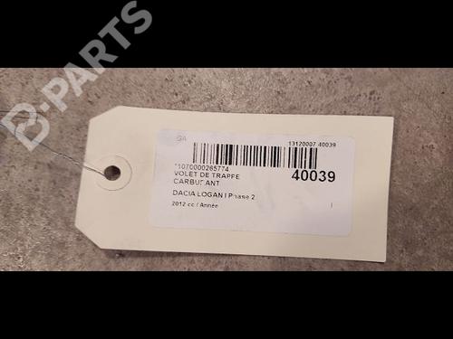 Klapa wlewu paliwa DACIA LOGAN MCV (KS_) 1.6 16V Hi-Flex | BP9612209C131 