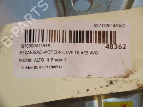 Used Front right window mechanism SUZUKI ALTO VII (GF, HA25_, HA35_) 1.0 (AMF310, GFC31S) (68 hp) 16586464