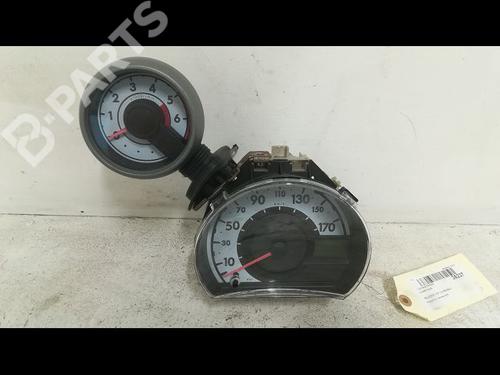 Used Instrument cluster PEUGEOT 107 (PM_, PN_) 1.4 HDi (54 hp) 9603338