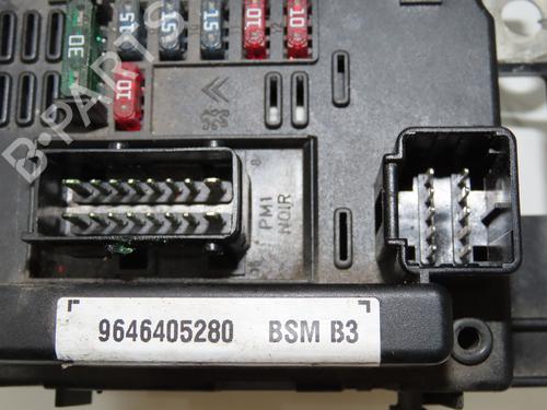Fuse box PEUGEOT 307 Break (3E) 2.0 HDI 110 | BP36493351E1 - Image 4