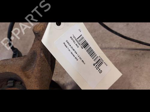 Used Left front steering knuckle DACIA DUSTER (HS_) 1.5 dCi (86 hp) 14875577