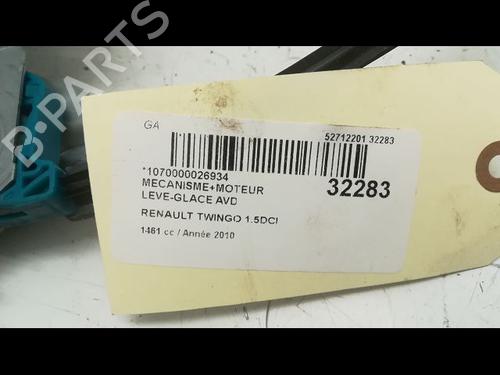 Used Front right window mechanism RENAULT TWINGO II (CN0_) 1.5 dCi (CN0E) (64 hp) 23175662