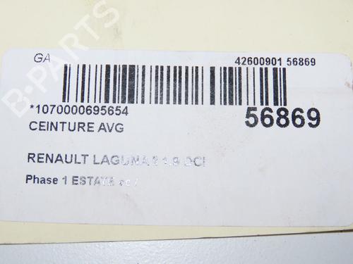 Used Front left belt tensioner Front left belt tensioner RENAULT LAGUNA II Grandtour (KG0/1_) 1.9 dCi (107 hp) 33279294 33279294
