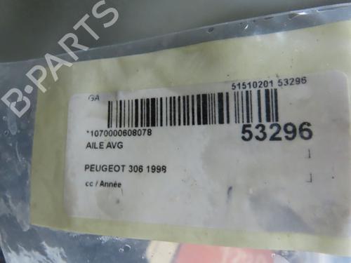 Left front fenders PEUGEOT 306 (7B, N3, N5) 1.9 SRDT | BP28801869C41 