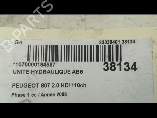 ABS pump PEUGEOT 807 (EB_) 2.0 HDi | BP23173607M43 