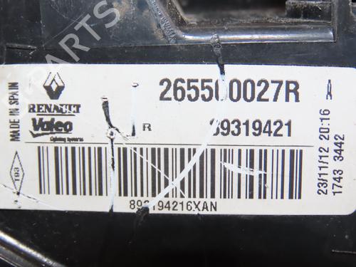Right tailgate light RENAULT MEGANE III Grandtour (KZ0/1) 1.5 dCi (KZ09, KZ0D, KZ1G, KZ29, KZ14, KZ1W, KZ10, KZ1F,... | BP17868693C80 