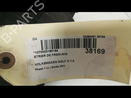 left-front-brake-caliper-vw-golf-vi-5k1-14-1k0615124d-2008-2009-2010-2011-2012-2013-2014-14878225 main image