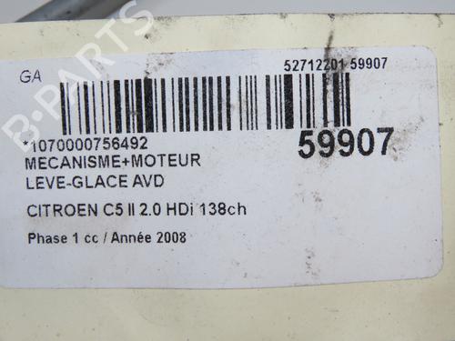 front-right-window-mechanism-citroen-c5-iii-rd_-2008-2009-2010-2011-2012-2013-2014-2015-2016-2017-37455513 main image
