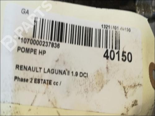 Injection pump RENAULT LAGUNA II Grandtour (KG0/1_) 1.9 dCi (KG1V) | BP9611232M78 