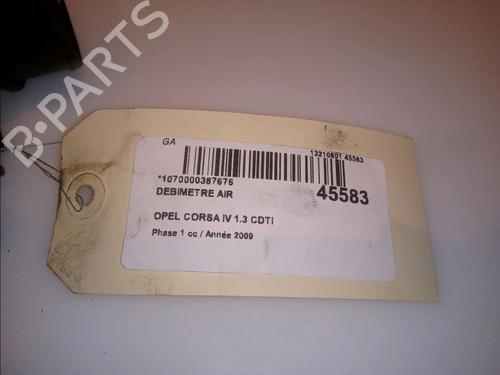 Mass air flow sensor OPEL CORSA D (S07) 1.3 CDTI (L08, L68) | BP14950186M95 