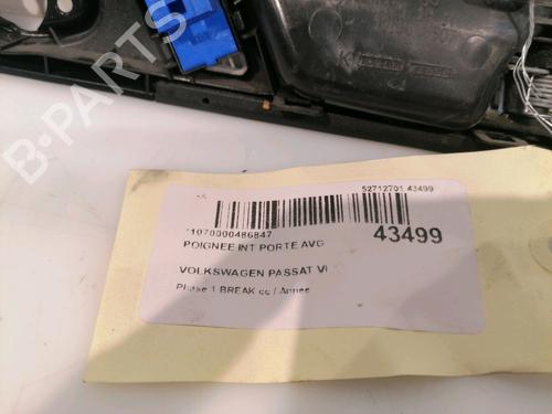Front left interior door handle VW PASSAT B7 Variant (365) 2.0 TDI | BP16015673I13 - Image 2