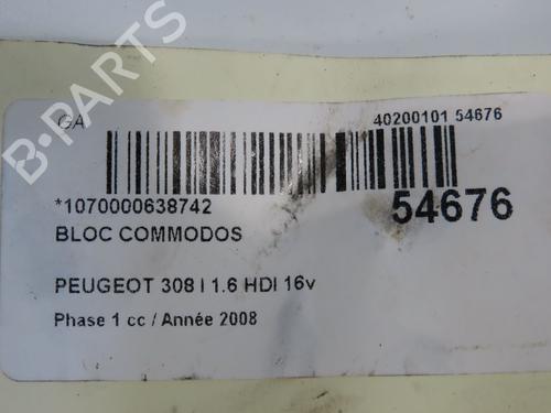 Steering column stalk PEUGEOT 308 I (4A_, 4C_) 1.6 HDi | BP29441715I23 