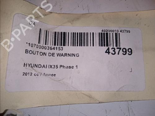 Used Warning switch HYUNDAI ix35 (LM, EL, ELH) 2.0 CRDi 4WD (136 hp) 11100757