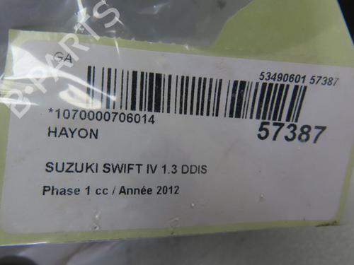 Used Tailgate Tailgate SUZUKI SWIFT IV (FZ, NZ) 1.3 DDiS (AZG413D, ZC02S, ZC92S) (75 hp) 36396218 36396218
