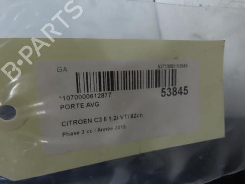 Left front door CITROËN C3 II (SC_) 1.2 VTi 82 | BP28831311C2 