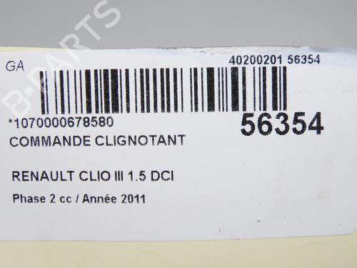 Mando intermitentes / limpia RENAULT CLIO III (BR0/1, CR0/1) 1.5 dCi (BR17, CR17) (86 hp) 31274360