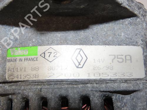 Used Alternator RENAULT KANGOO Express (FC0/1_) D 65 1.9 (FC0E, FC02, FC0J, FC0N) (64 hp) 29263766