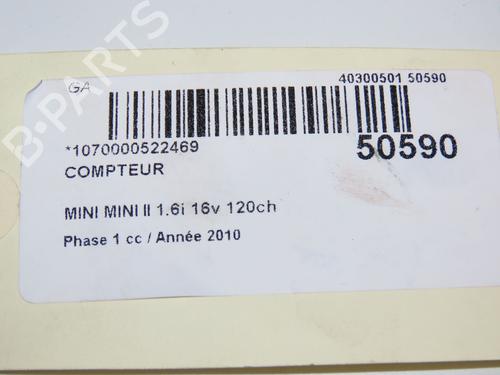 Used Instrument cluster MINI MINI (R56) Cooper (120 hp) 28830444