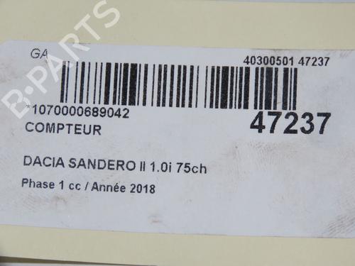 Quadrante DACIA SANDERO II 1.0 SCe 75 (B8JC, B8JD, B8NC) (73 hp) 33132526