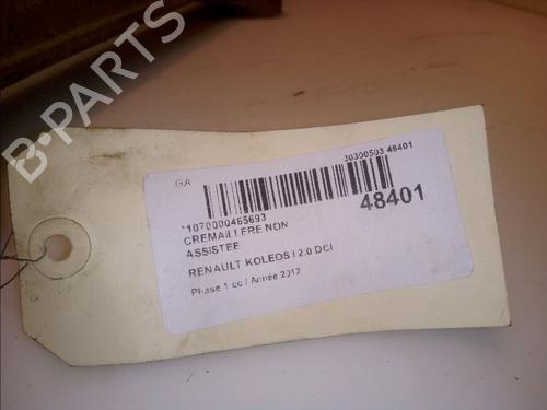 Steering rack RENAULT KOLEOS I (HY_) 2.0 dCi (HY0K) | BP15378027M22 