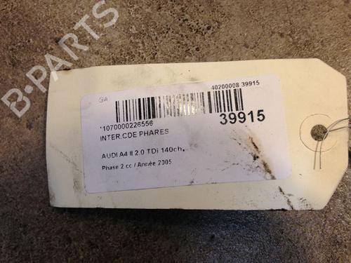 Used Headlight switch AUDI A4 B7 (8EC) 2.0 TDI 16V (140 hp) 23174198