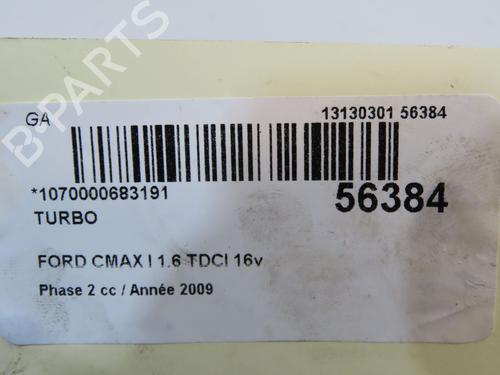 Used Turbocharger/Supercharger FORD C-MAX (DM2) 1.6 TDCi (90 hp) 32277402