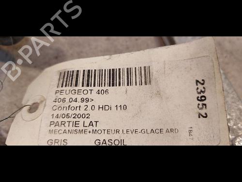 Rear right window mechanism PEUGEOT 406 (8B) 2.0 HDI 110 | BP23176685C25 