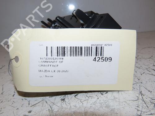 Climate control MAZDA CX-30 (DM) 1.8 SKYACTIV-D | BP17371515I5 - Image 3