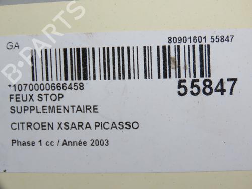 Used Third brake light CITROËN XSARA PICASSO (N68) 2.0 HDi (90 hp) 30916938