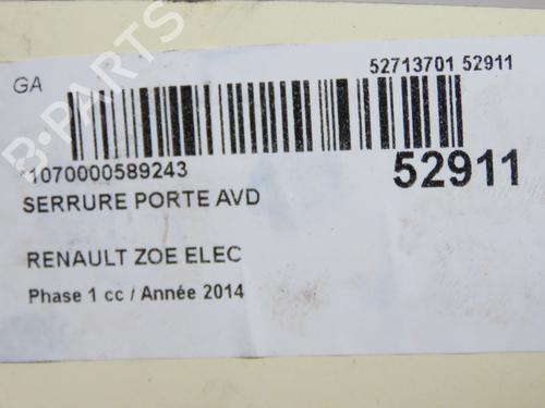 Front right lock RENAULT ZOE (BFM_) ZOE | BP33561852C97 - Image 7