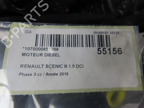 Engine RENAULT SCÉNIC III (JZ0/1_) 1.5 dCi | BP32457447M1