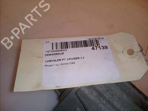 Starter CHRYSLER PT CRUISER (PT_) 2.0 | BP23171962M8 