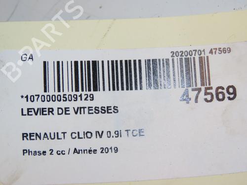 Gear lever RENAULT CLIO IV (BH_) 0.9 TCe 90 (BHNF, BHMA, BHMH, BHJK, BHJR) | BP16740760M90 