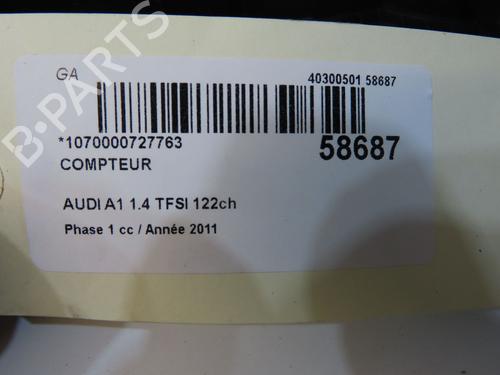 instrument-cluster-audi-a1-8x1-8xk-2010-2011-2012-2013-2014-2015-2016-2017-2018-2019-38077730 main image