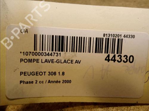 Used Washer pump Washer pump PEUGEOT 306 Hatchback (7A, 7C, N3, N5) 1.8 16V (110 hp) 14881656 14881656