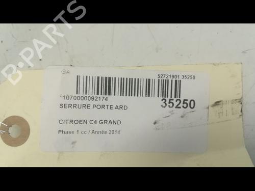 Used Rear right lock CITROËN C4 Grand Picasso II (DA_, DE_) 1.6 HDi / BlueHDi 115 (115 hp) 9596895