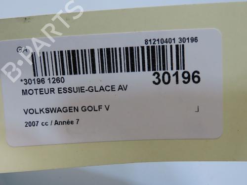 Used Front wiper motor Front wiper motor VW GOLF V (1K1) 1.9 TDI (105 hp) 36496025 36496025