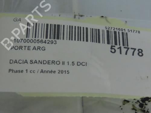 Left rear door DACIA SANDERO II 1.5 dCi | BP22368065C4