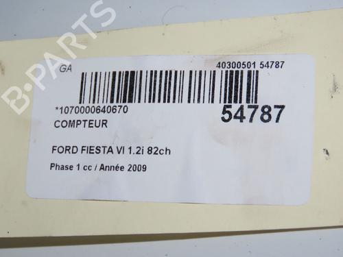 instrument-cluster-ford-fiesta-vi-cb1-ccn-2008-32354727 main image