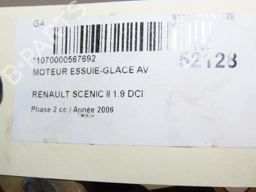 Front wiper motor RENAULT SCÉNIC II (JM0/1_) 1.9 dCi (JM14) | BP25451251M29 