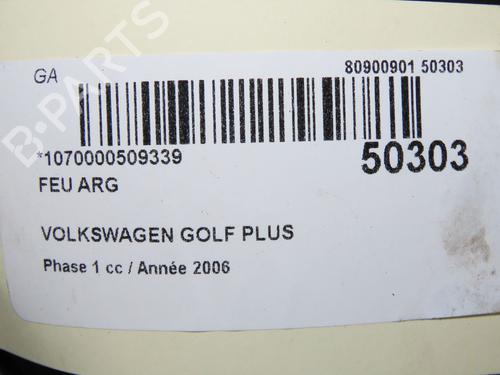 Used Left taillight Left taillight VW GOLF PLUS V (5M1, 521) 1.9 TDI (105 hp) 36495892 36495892
