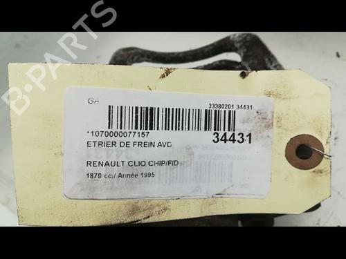 Used Right front brake caliper RENAULT CLIO I (B/C57_, 5/357_) 1.9 D (B/C/S576, B/C/S57L) (64 hp) 14877226