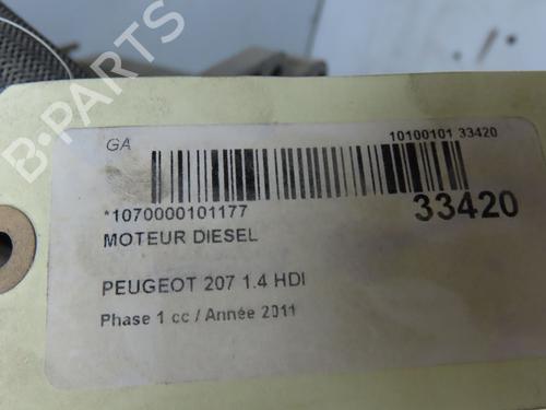 Moteur PEUGEOT 207 (WA_, WC_) 1.4 HDi (68 hp) 9598231