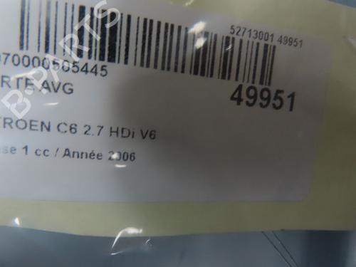 Left front door CITROËN C6 (TD_) 2.7 HDi | BP26383662C2 