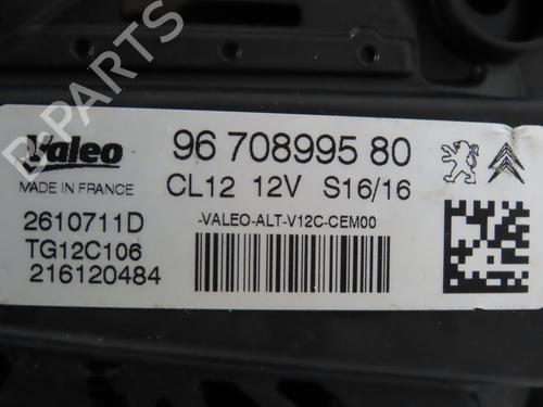 Used Alternator Alternator CITROËN C4 II (NC_) 1.2 THP 110 (NCHNZ6, NCHNV6) (110 hp) 19497918 19497918