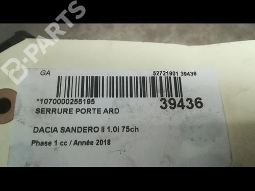 Rear right lock DACIA SANDERO II 1.0 SCe 75 (B8JC, B8JD, B8NC) | BP9610294C99